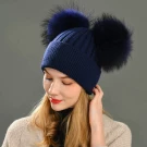 doublepompombeanienavymatchfur