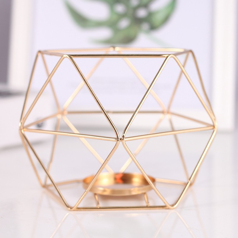 Geometric Candle Holder Lantern Inspire Uplift
