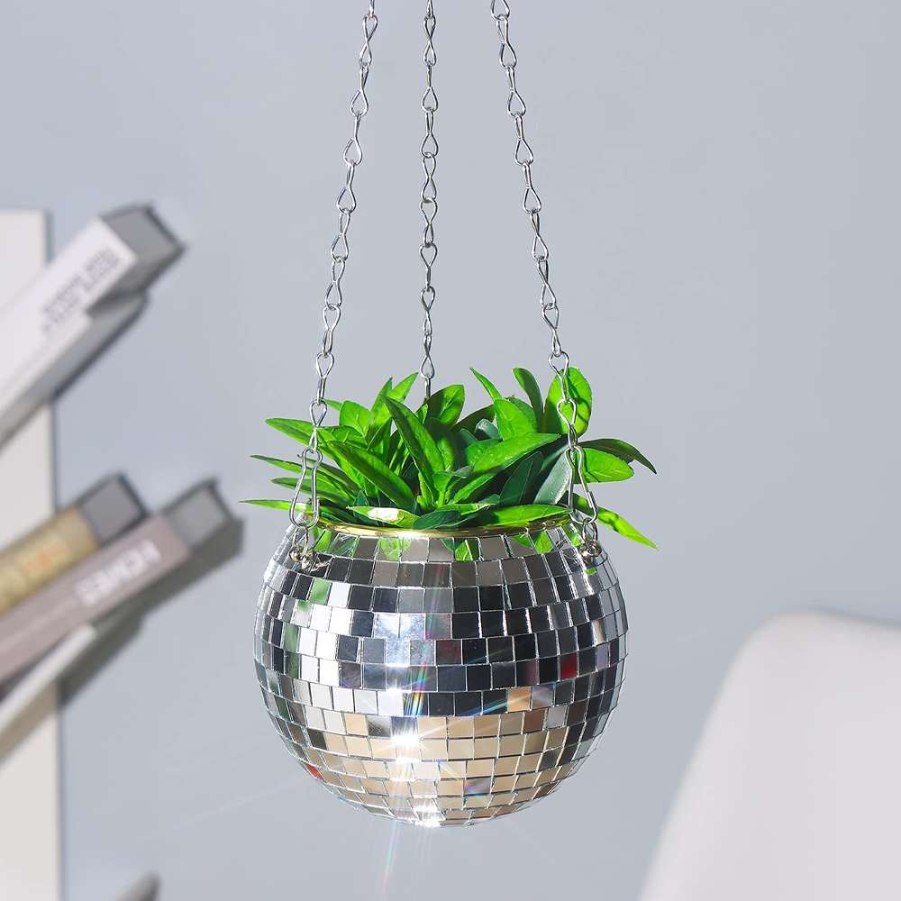 Multi-Purpose Disco Ball Planter Decor | Inspire Uplift