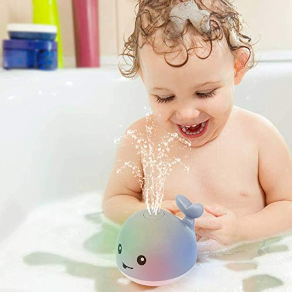 Whale bath deals toy