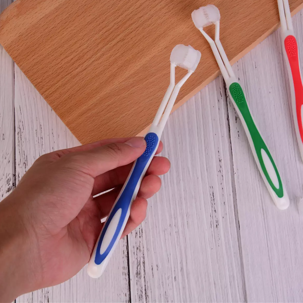 Three Sided Autism Toothbrush For Sensory Issues Inspire Uplift
