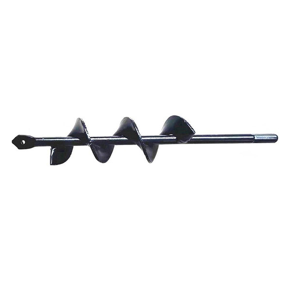Garden Spiral Hole Drill Planter - High Strength Steel, Fits Any 3/8" Drill, Hex Shank for Efficient Planting