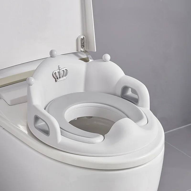 Baby & Toddler Potty Training Toilet Seat Ring with Cushion