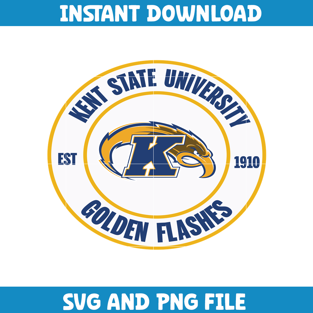 Kent State Golden Svg, Kent State Golden logo svg, Kent Stat | Inspire ...