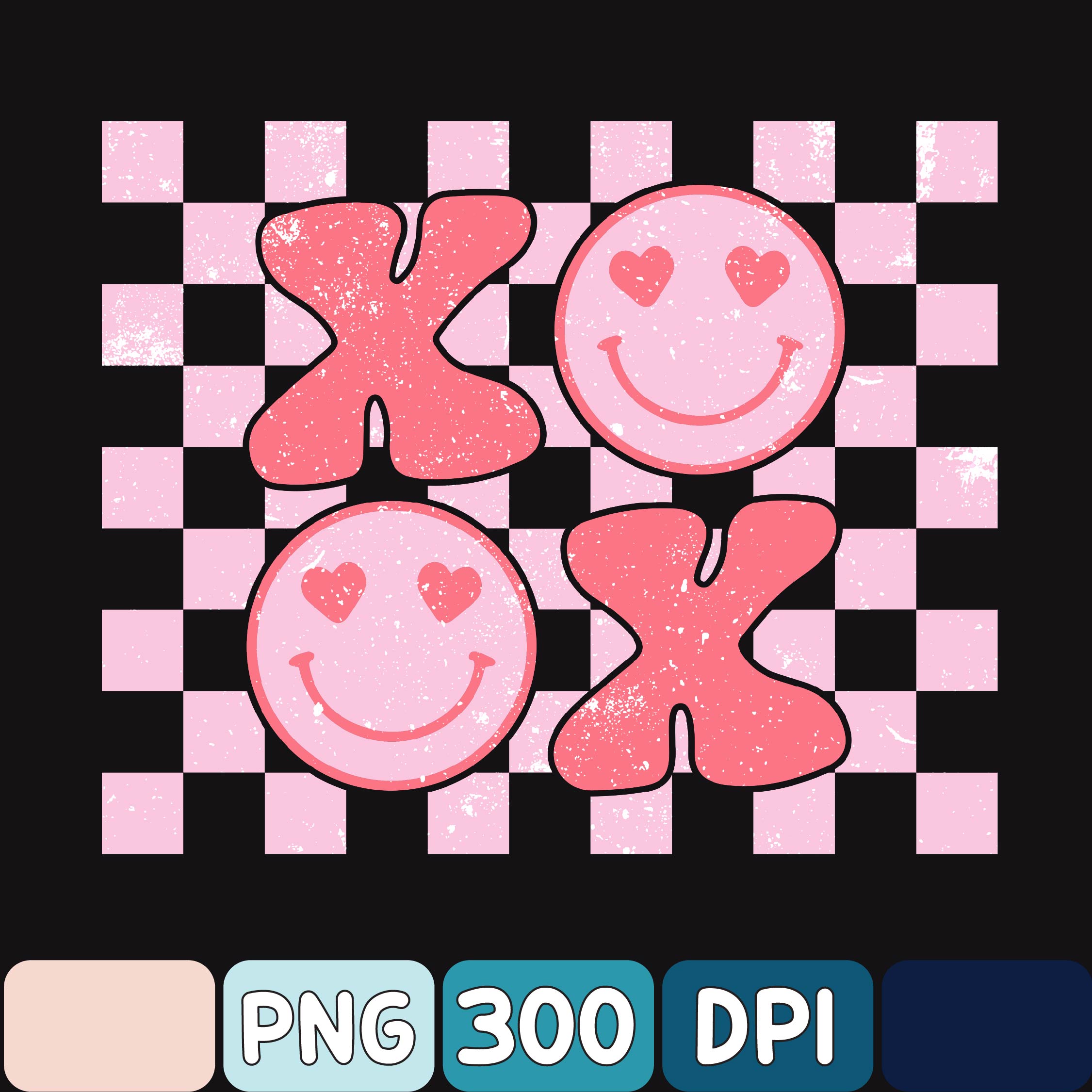 Xoxo Smiley Face Png, Xoxo Png, Valentines Day Sublimation P | Inspire ...