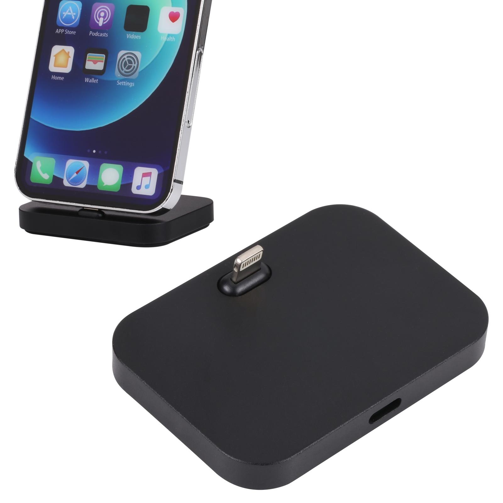 Aluminum iPhone Lightning Charging Dock Stand Station – 8 Pin Charging Dock for Desk Use