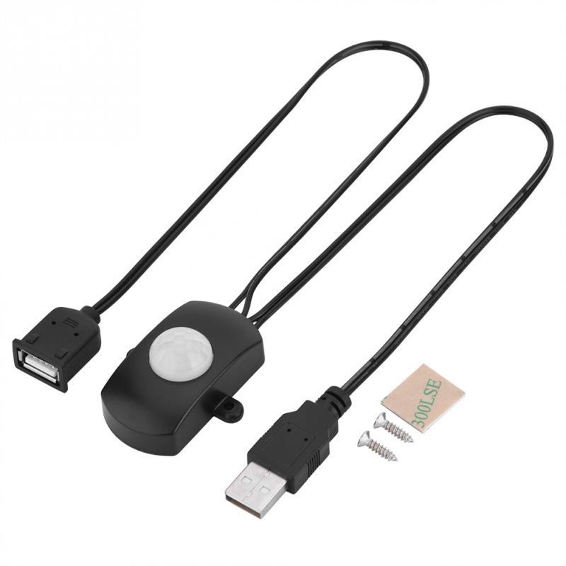 Smart PIR Motion Sensor Switch for LED Light Strips USB DC 5V 12V 24V Auto On Off