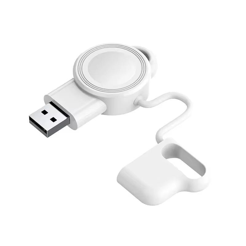 Portable Apple Watch Charger Magnetic Wireless USB Fast Charging Mini Charger for Apple Watch Series 1 to 10 SE