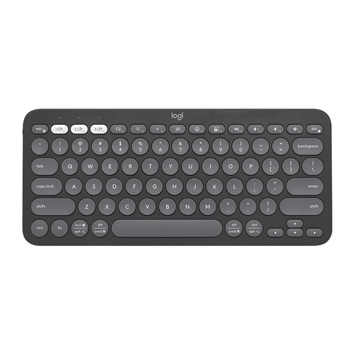 Logitech K390 Wireless Bluetooth Keyboard Ultra Thin Portable Multi Device Keyboard