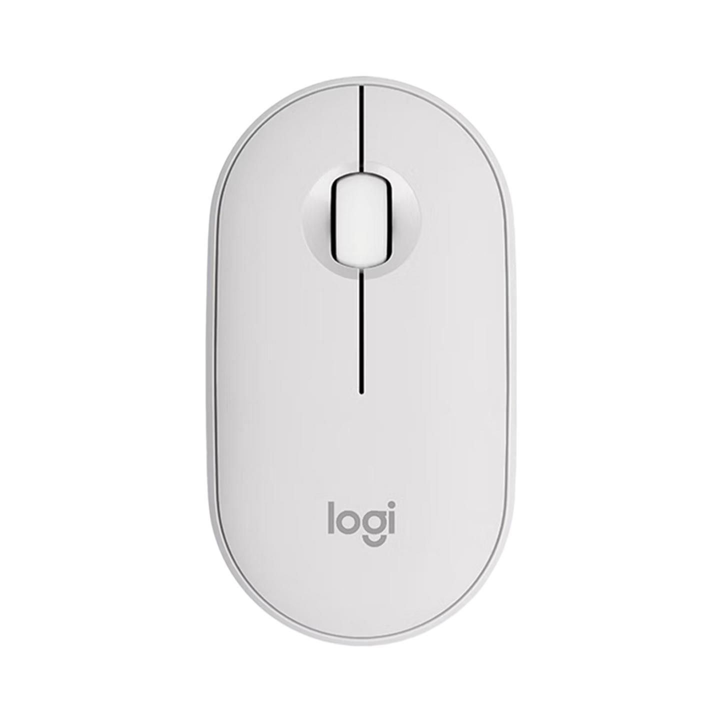Logitech Pebble 2 M350S Wireless Bluetooth Mouse with Dual Mode 4000 DPI Multi Device Connectivity
