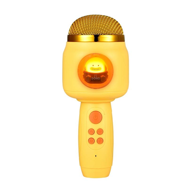 ICARER FAMILY F816 Bluetooth Karaoke Microphone Wireless Microphone Speaker with Voice Changer