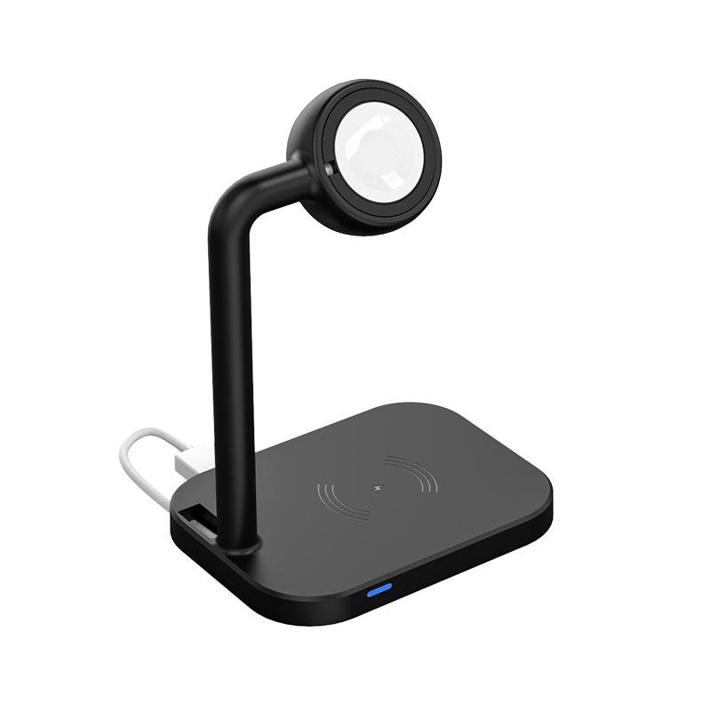 2 in 1 Wireless Charger Fast Charging Station for iPhone Apple Watch AirPods