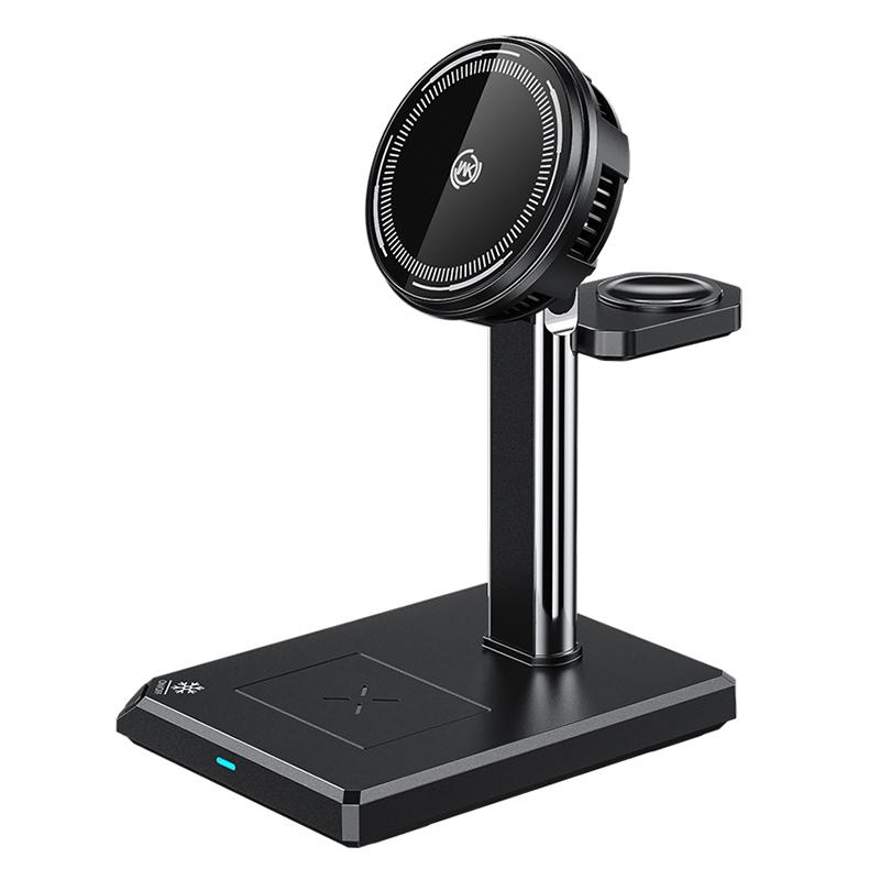 15W Magnetic Wireless Charger 4 in 1 Cooling Charging Stand