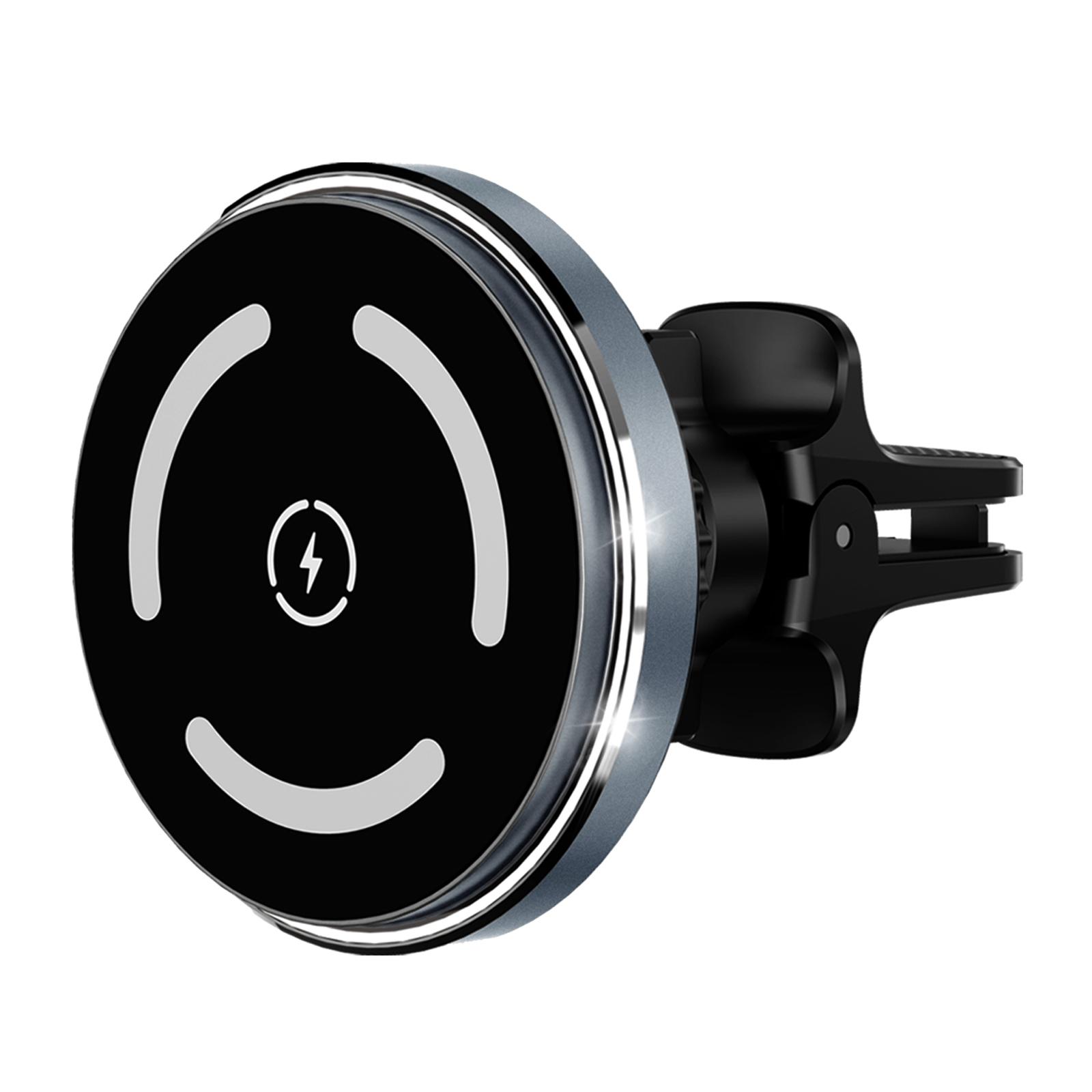M68 Magnetic Wireless Car Charger 15W Fast Charging Air Vent Phone Holder