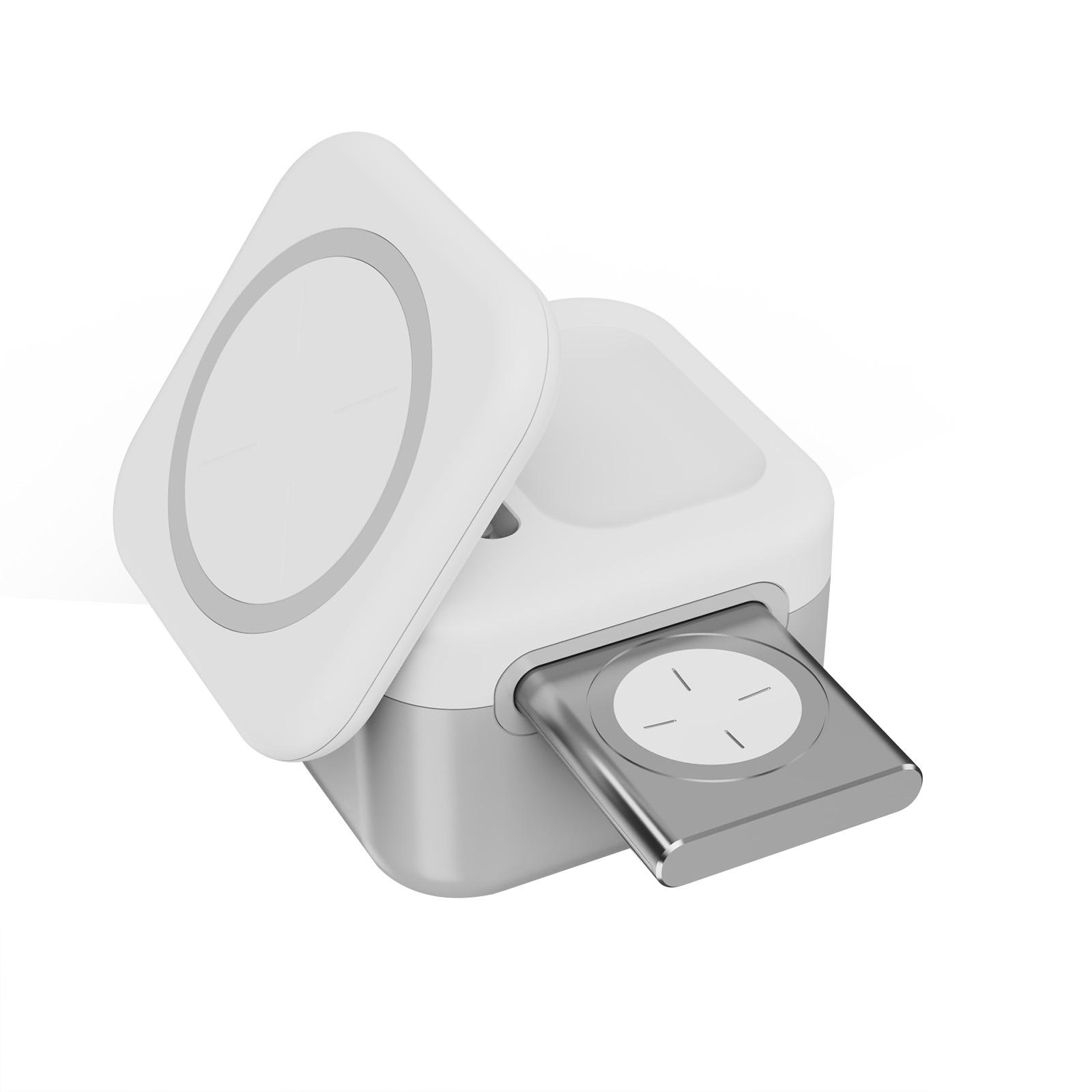 H31 3 in 1 Wireless Charger 15W Magnetic Wireless Charger Foldable MagSafe Charging Stand