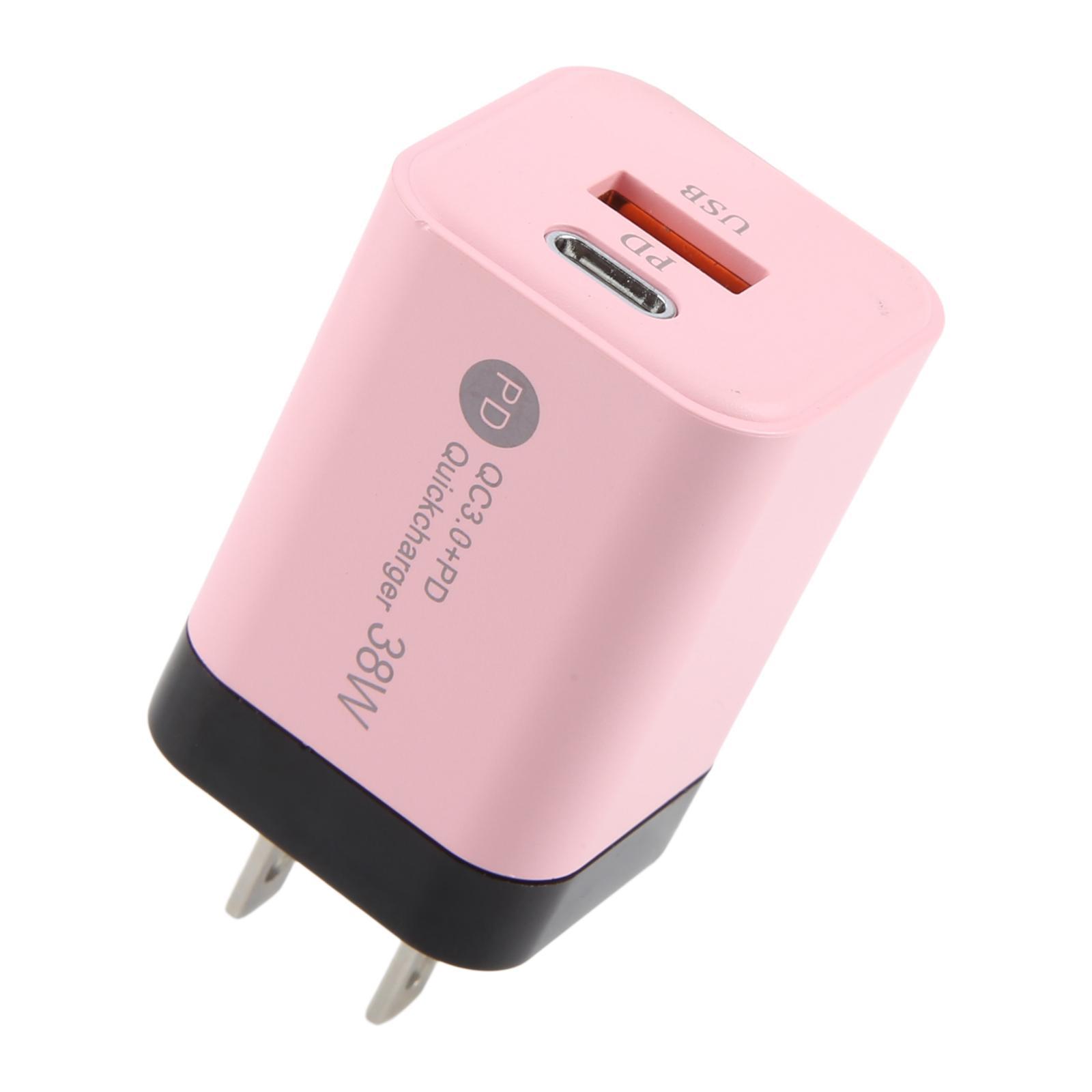 KO-72 38W USB C Charger PD Fast Charger QC3.0 Dual Port USB Wall Charger US Plug