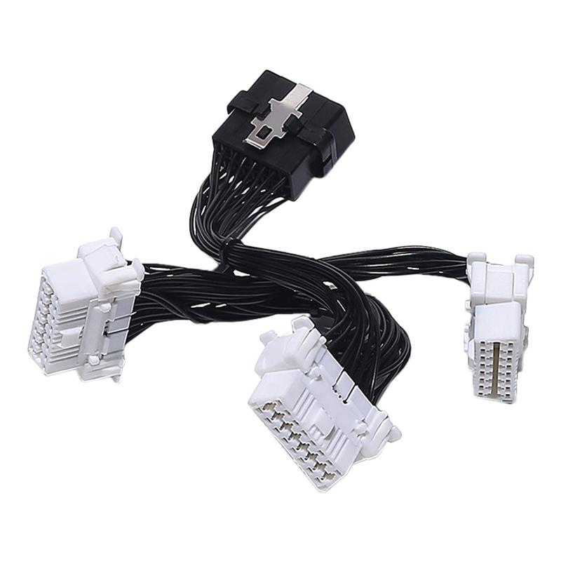 3 in 1 Toyota OBD2 Cable Diagnostic Extension Adapter for RAV4 Corolla Camry