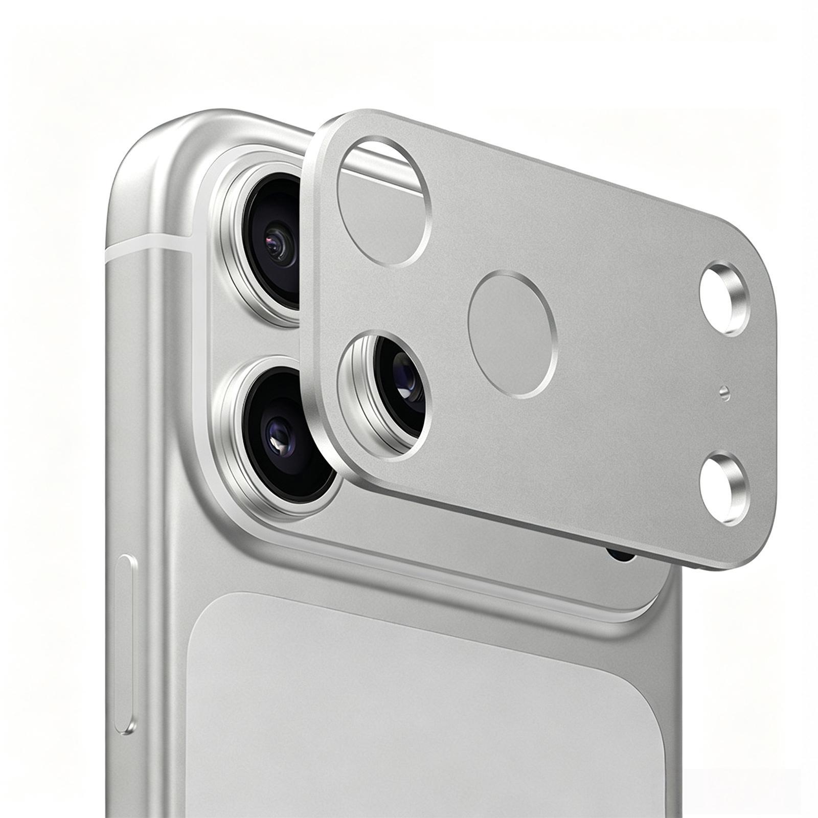 iPhone 18 Pro Aluminum Alloy Hollow Camera Lens Protector