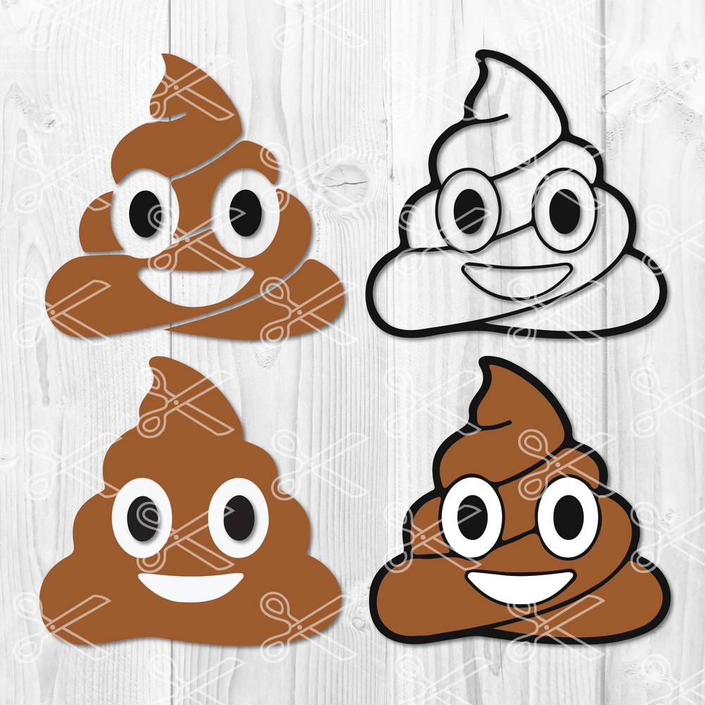 Poop Emoji Bundle Svg, Poop Emoji Svg, Emoji Svg, Poop Svg, Inspire