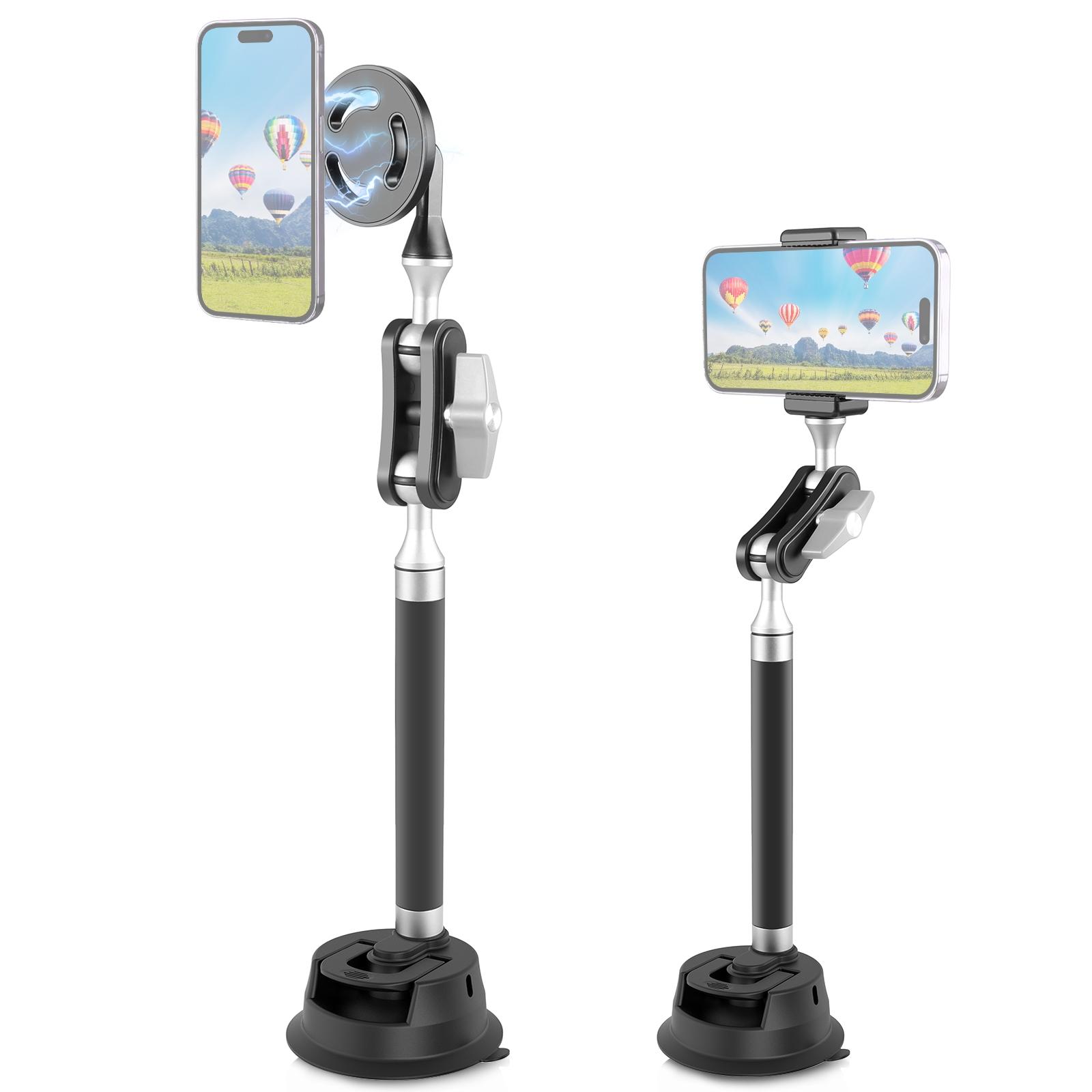 Puluz Magnetic Action Camera Mount Holder 360 Adjustable GoPro Insta360 Screw Clip Mount