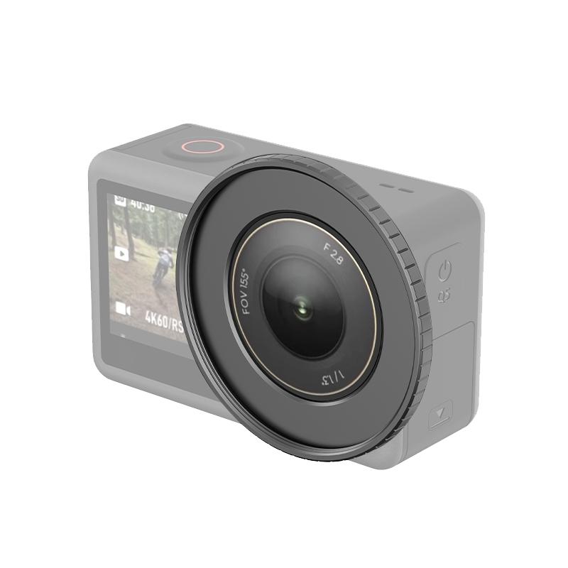 PULUZ 49mm Filter Mount Frame for DJI Action 5 Pro & Action 4 Lens Protection Adapter