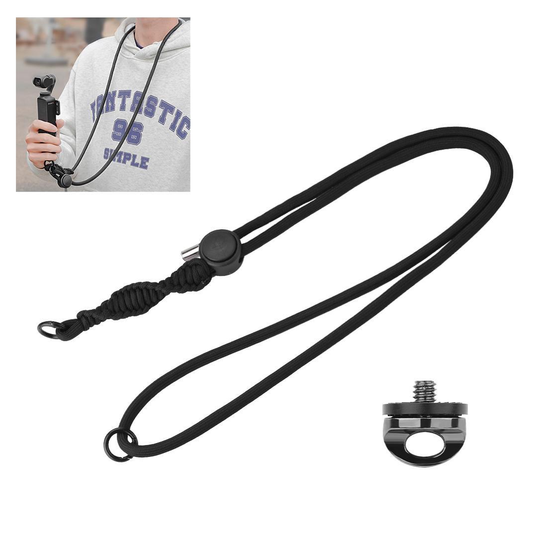 PULUZ Adjustable Sports Camera Lanyard for DJI Osmo Pocket & Insta360 X5