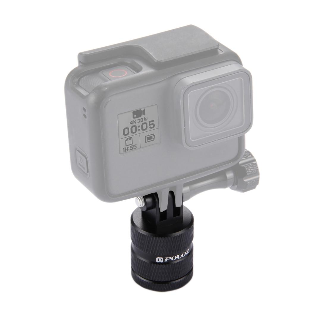 PULUZ Aluminum Alloy Bike Seatpost Action Camera Mount for GoPro Insta360 DJI Shock Absorbing Stable Ride Recordings