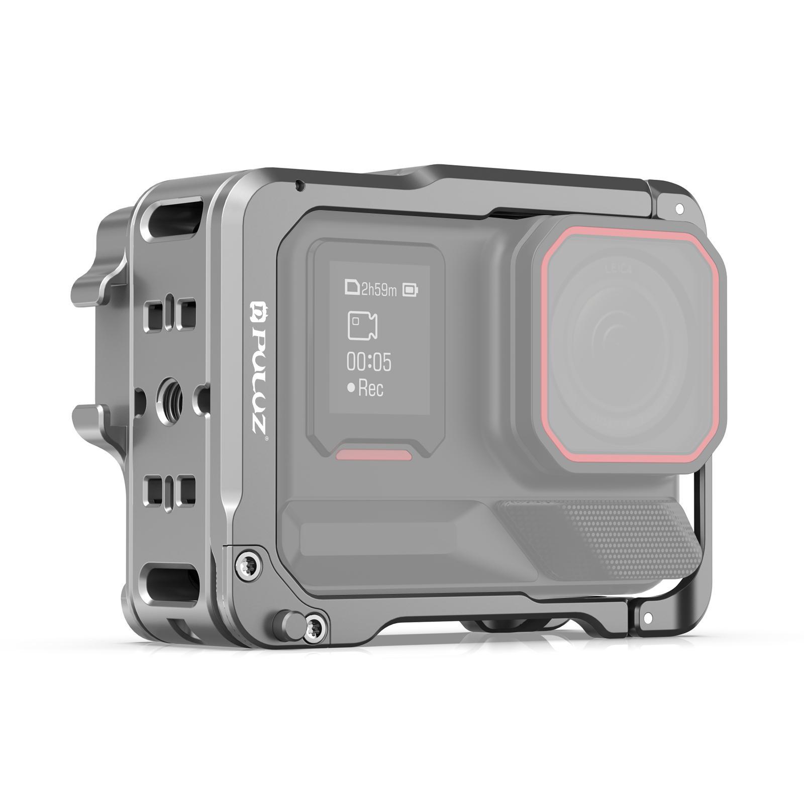PULUZ Protective Cage for Insta360 Ace Pro Cold Shoe Mount Action Camera Frame