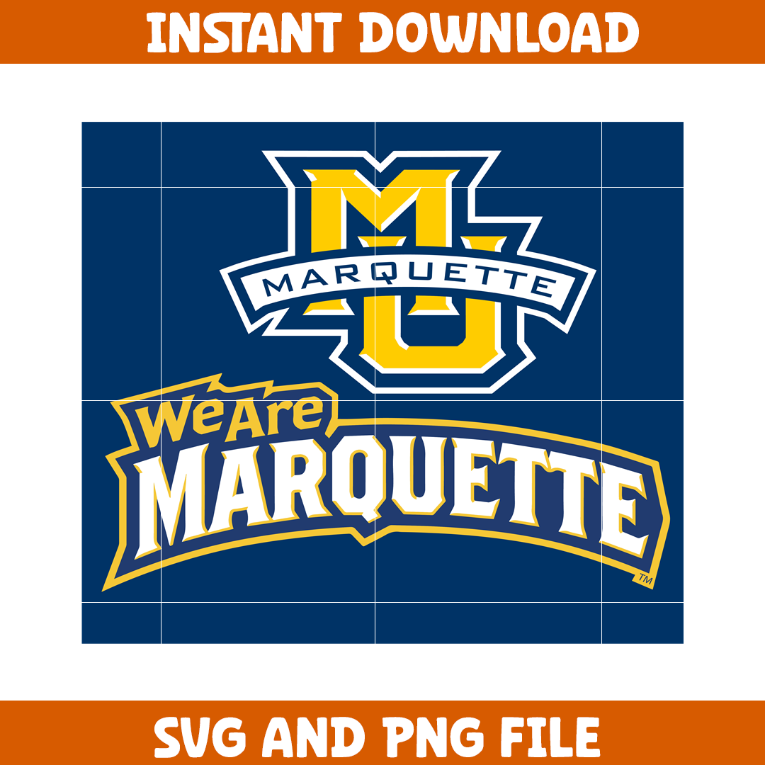 Marquette Golden Eagles Svg, Marquette Golden Eagles logo sv Inspire