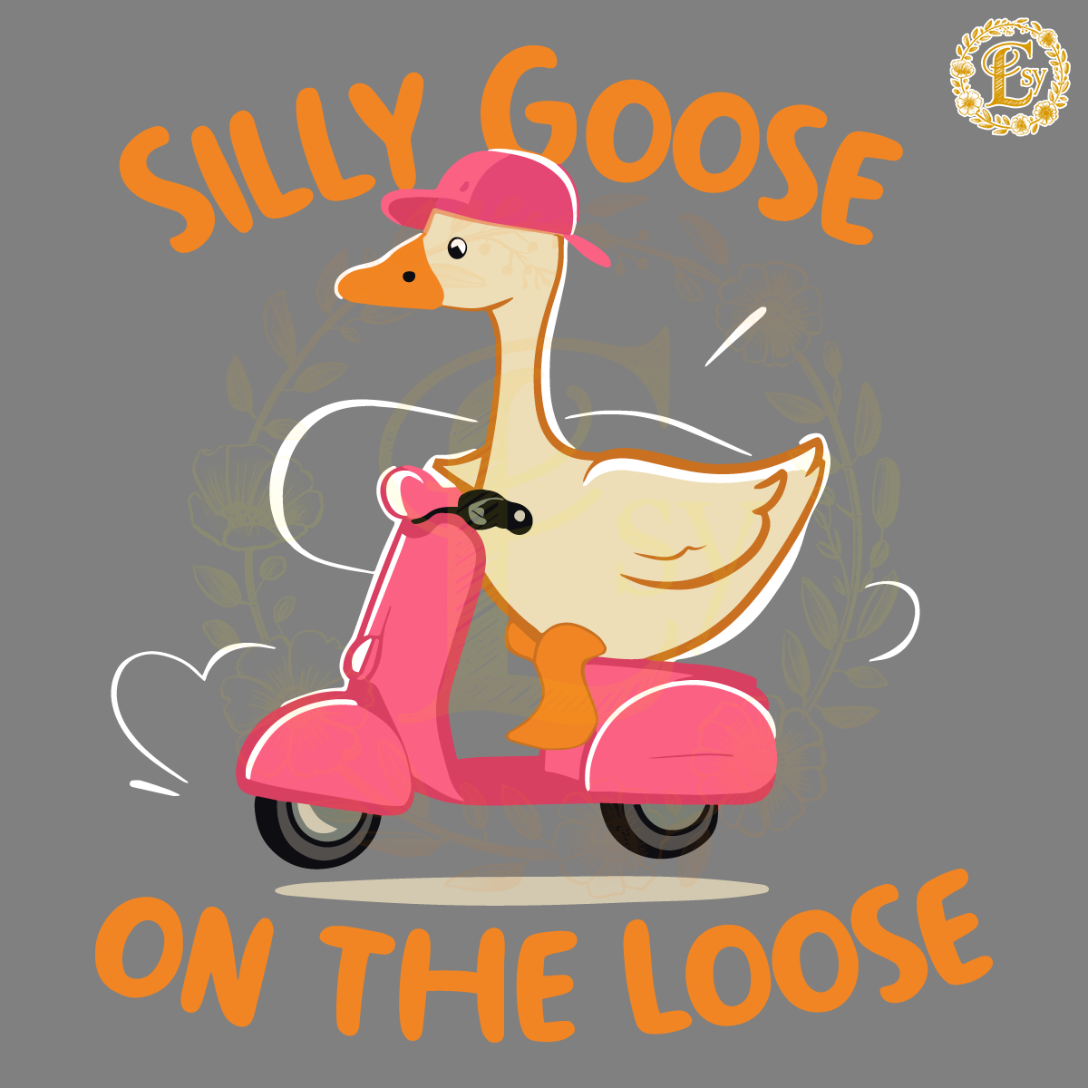 Silly Goose Racing Silly Goose On The Loose Motobike SVG Digital Download Files - Inspire ...
