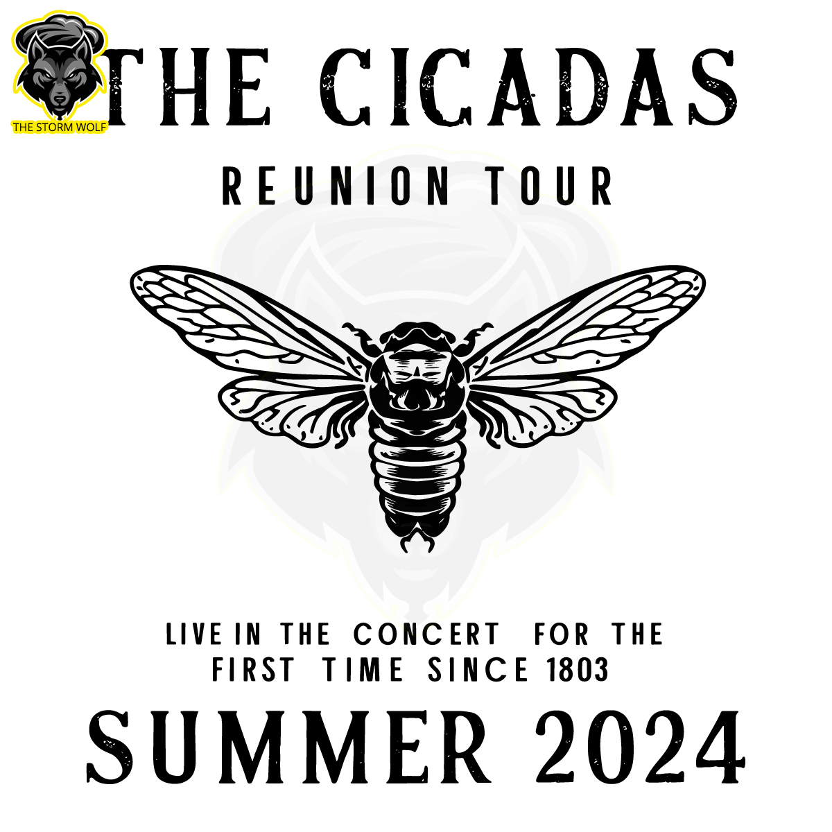 The Cicadas Reunion Tour Summer Scream 2024 SVG Inspire Uplift