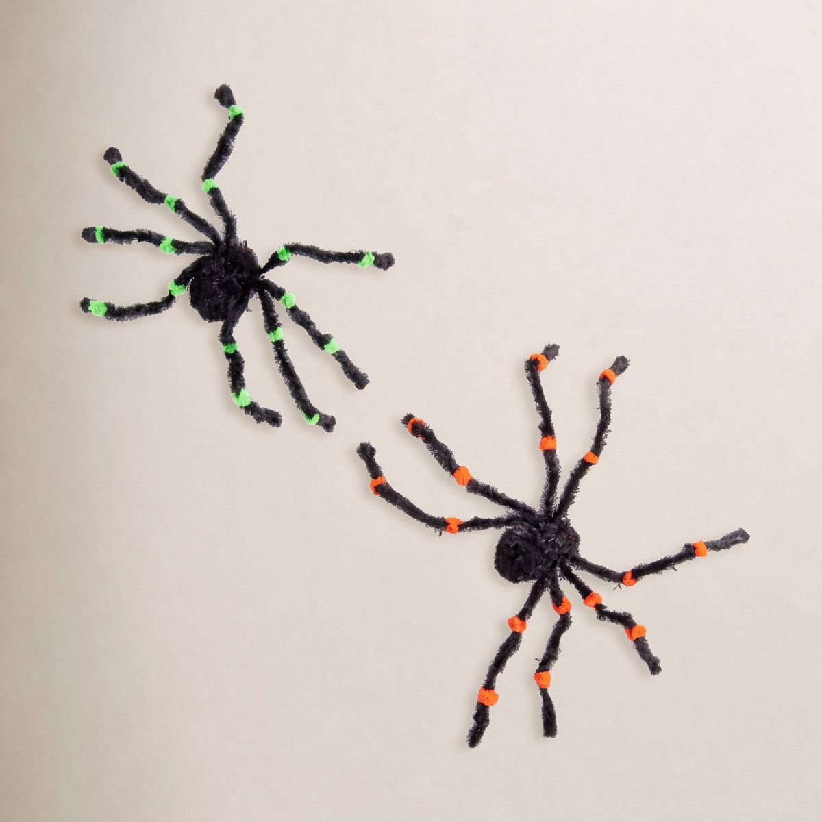 Fahrie Hanging Halloween Spider Decorations Set of 2 for Indoor and Outdoor Decor