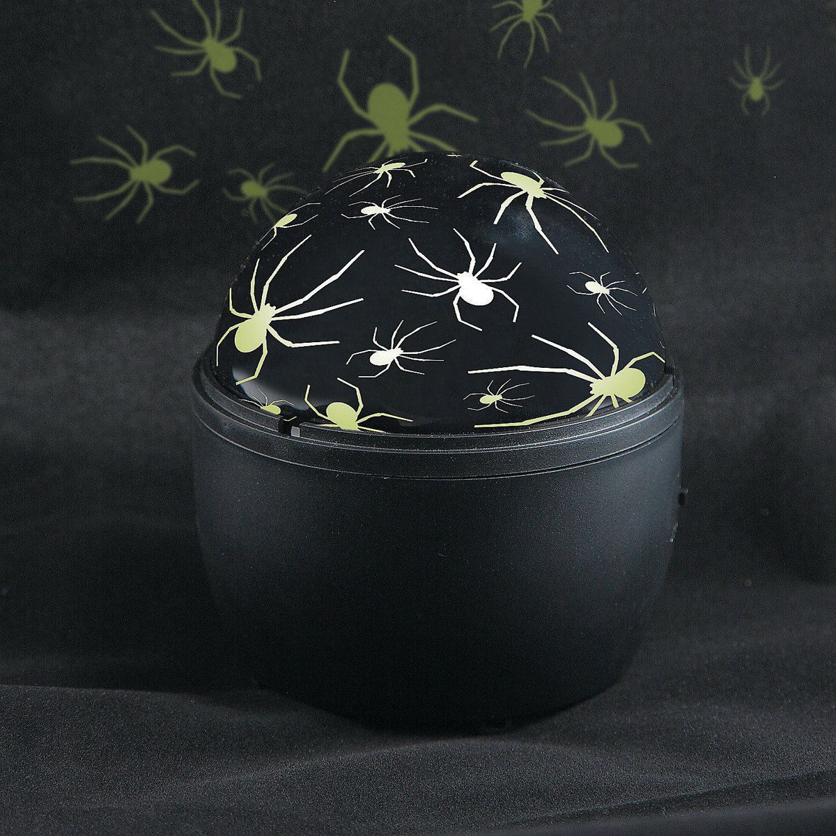 Halloween Spider Lantern Rotating LED Light for Halloween Decorations