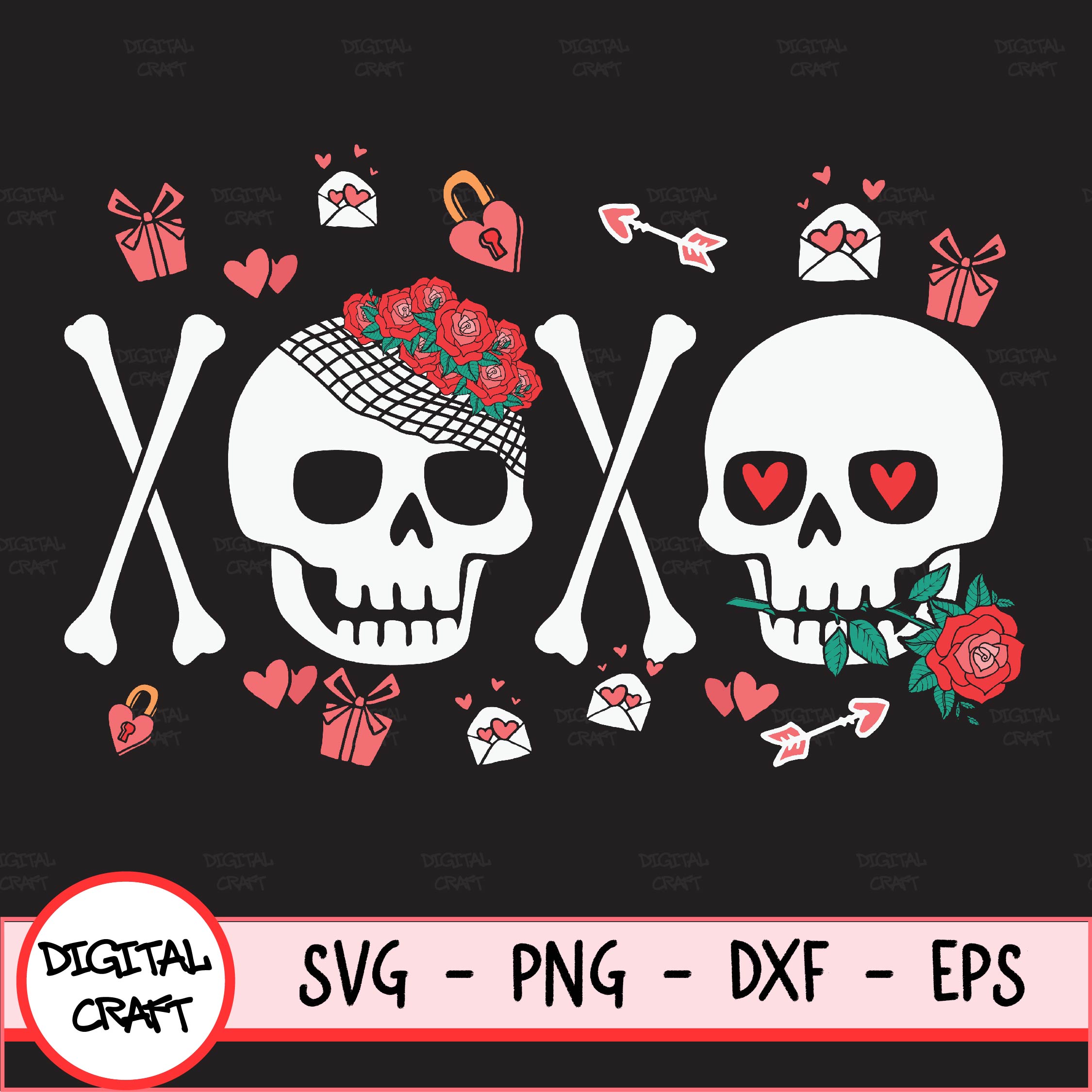 Hugs And Kisses Svg Png, Xoxo Svg, Heart Svg, Valentines Svg | Inspire ...
