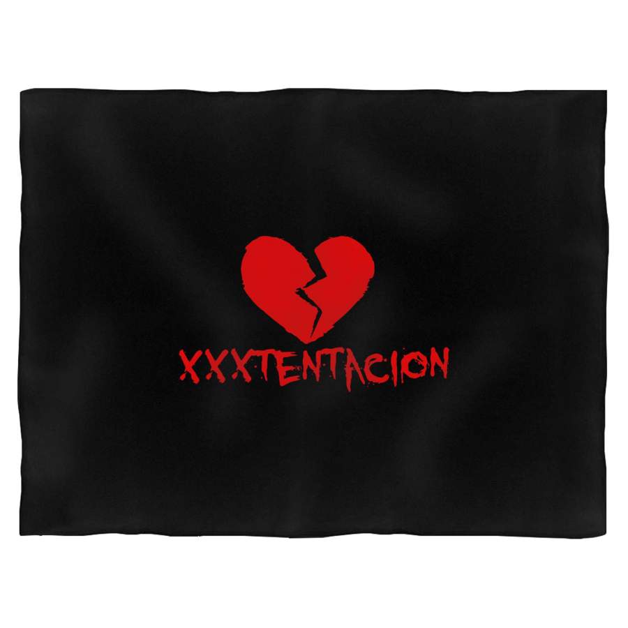 Xxxtentation Rug Xxxtentacion Rip Logo Blanket | Inspire Uplift