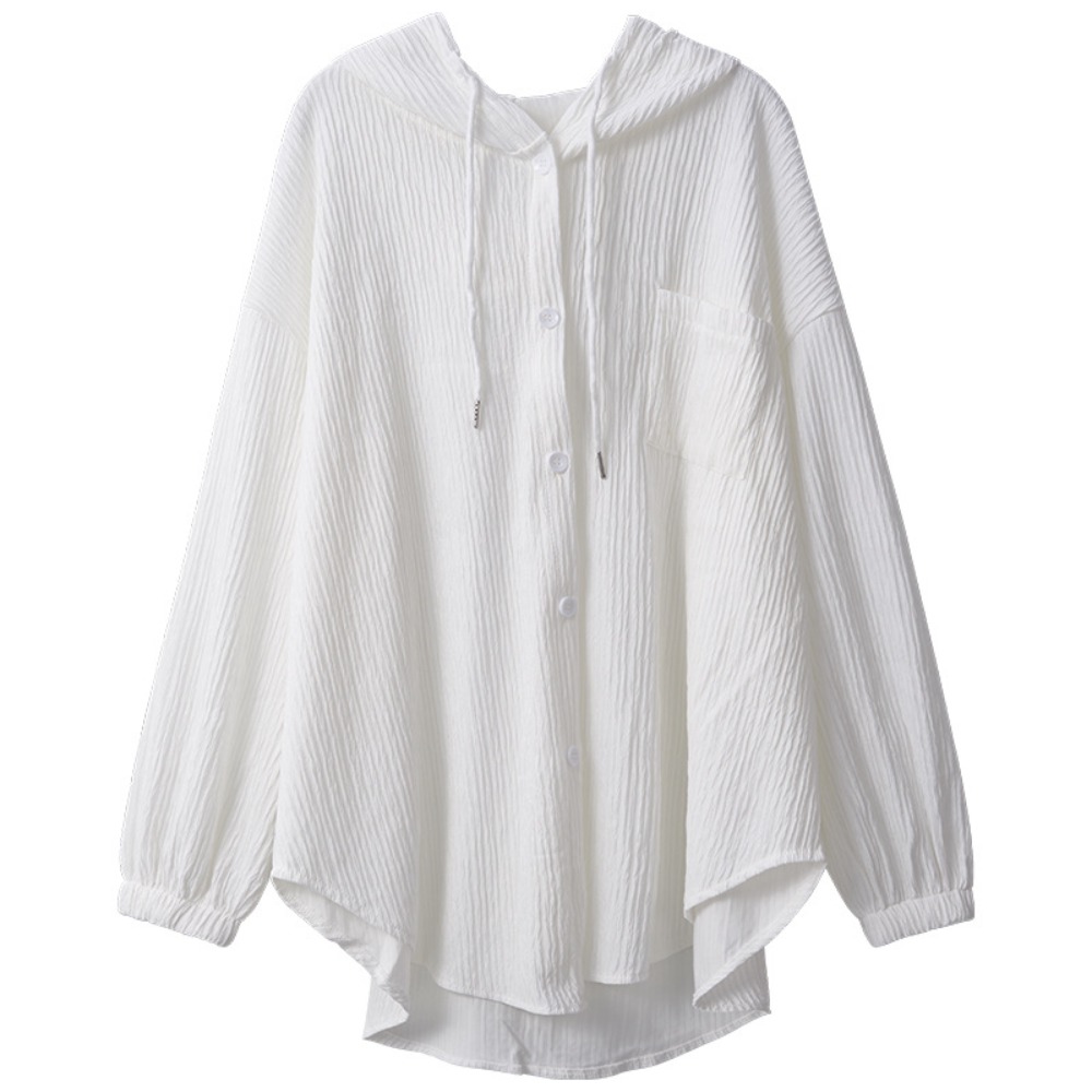Ultra Lightweight ice silk sun protection hoodie for women with a breathable long sleeve and drawstring hooded shirt des