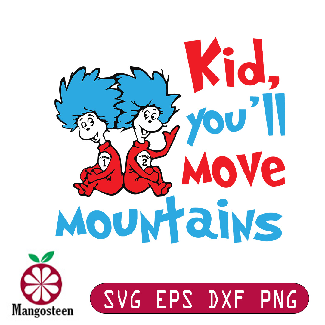 Thing 1 svg,Thing 2 svg, kids svg, Dr Seuss Svg, Dr Seuss Ca - Inspire ...
