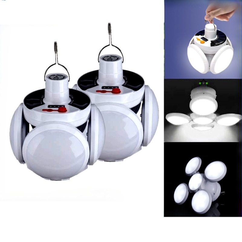 Solar USB Foldable Spherical Light with 5 Modes Flashlight | Inspire Uplift