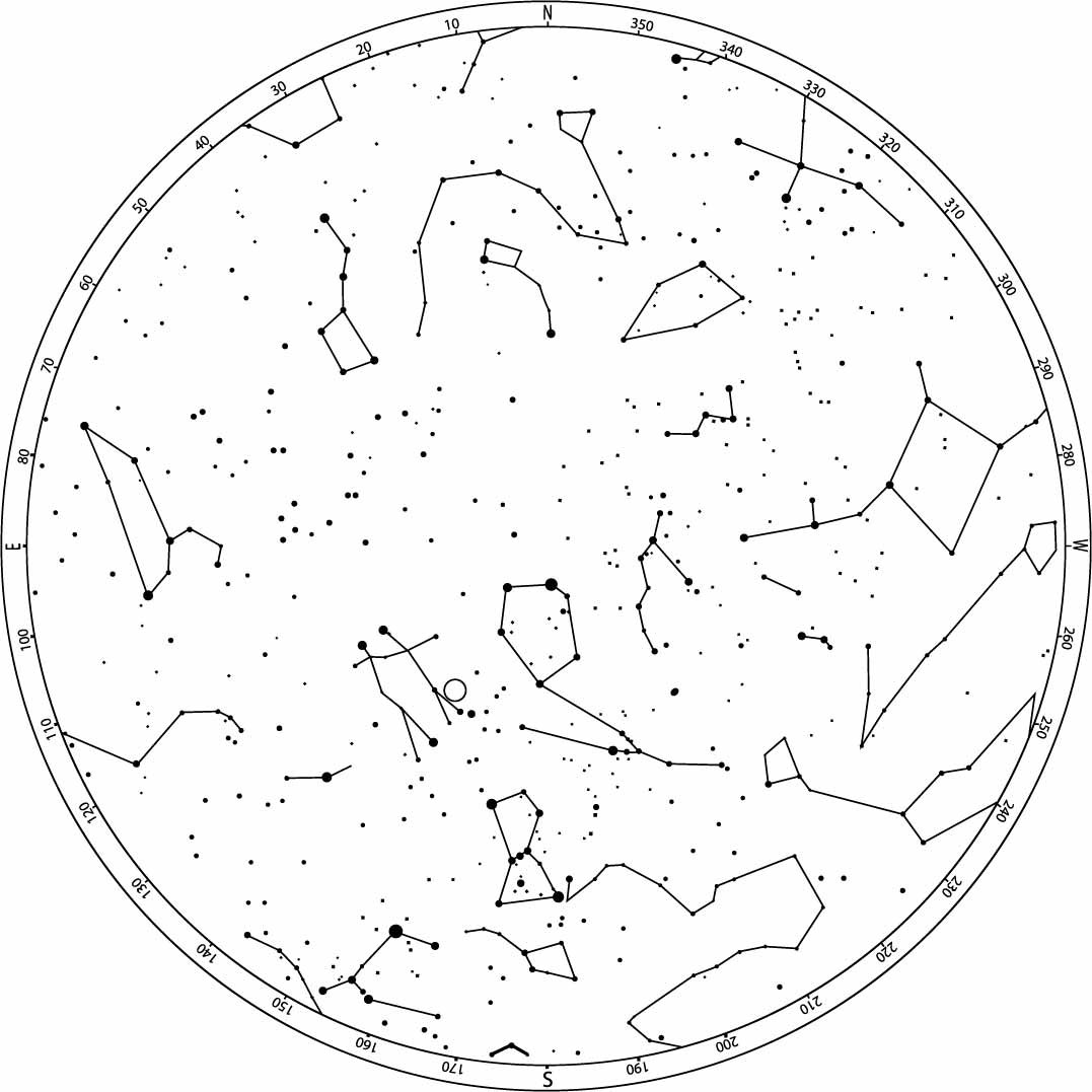 Sky telescope vector file black white vector outline or line inspire