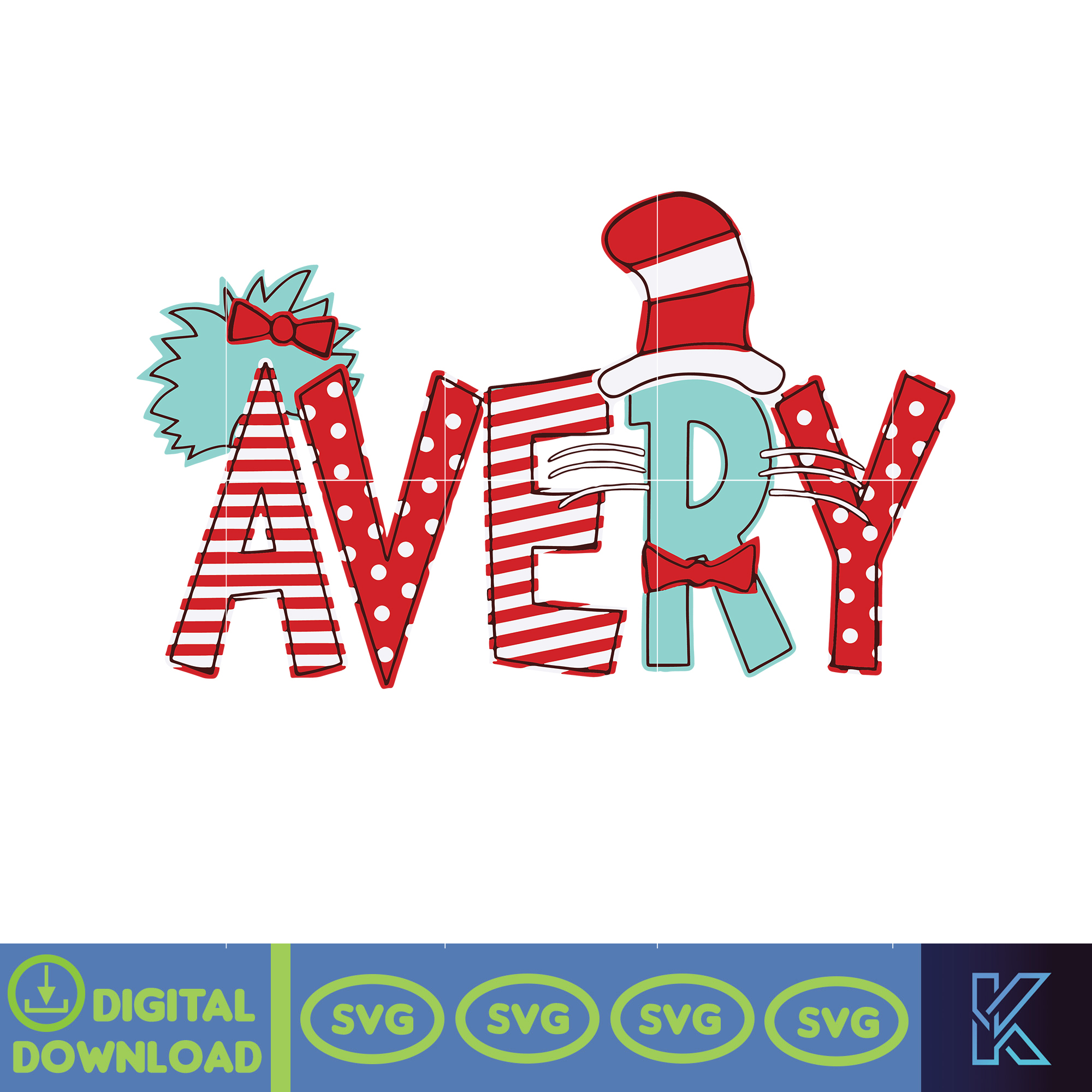 Customize Name Cat Hat Kids Toddler Svg Personalized Teache Inspire Customize name cat hat kids toddler svg personalized teache inspire