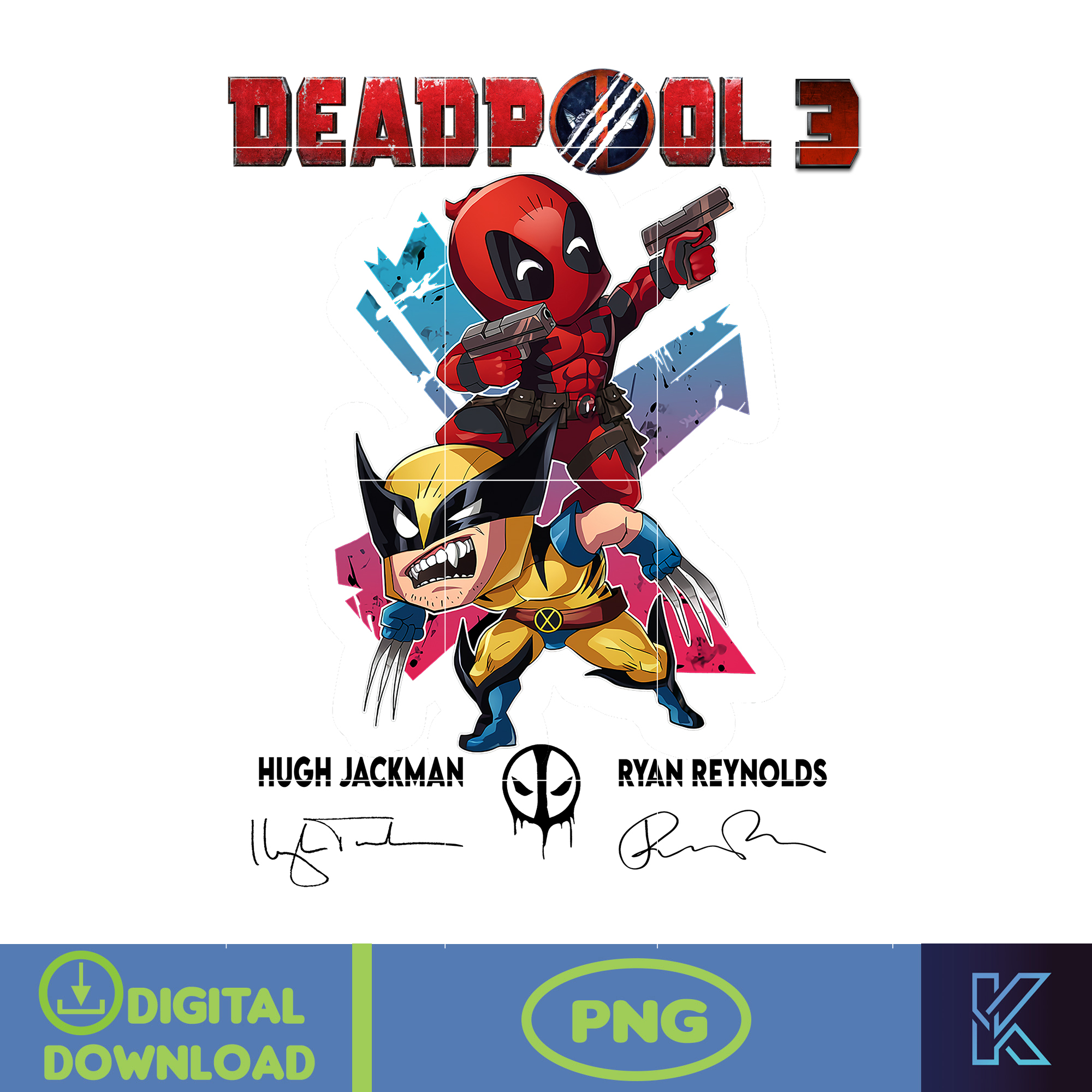 Deadpool 3 Png, Ryan Reynolds Hugh Jackman Png, Deadpool and - Inspire ...