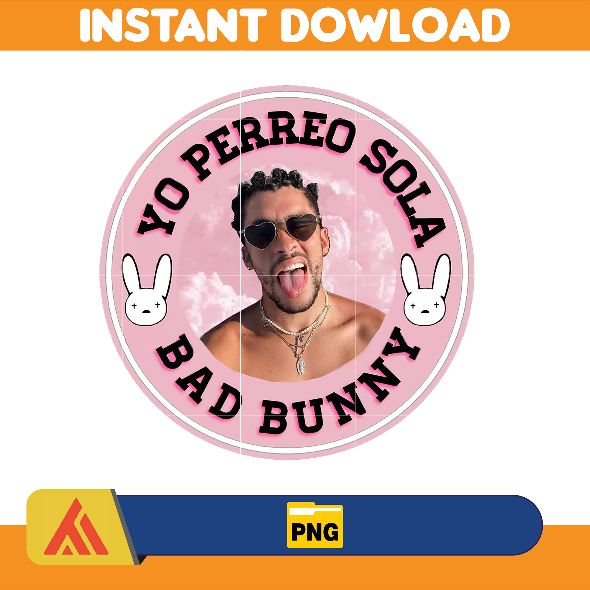 Bad Bunny Valentine Digital Download | Bad Bunny Solo, Conejo Malo, Dia Del Amor, Dia De La Amistad
