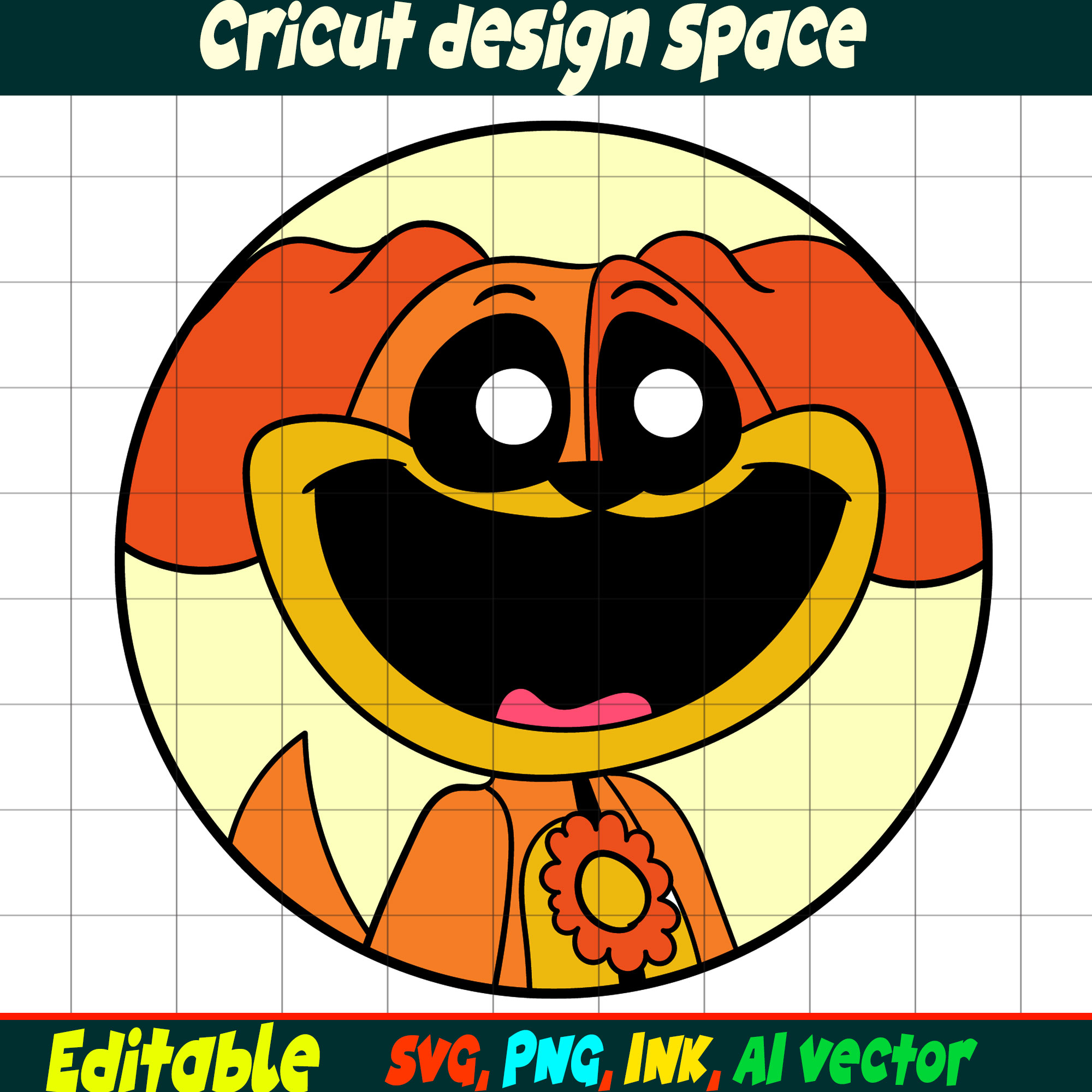 Humanized Sticker DogDay Vector Coloring Page Humanized DogD | Inspire ...