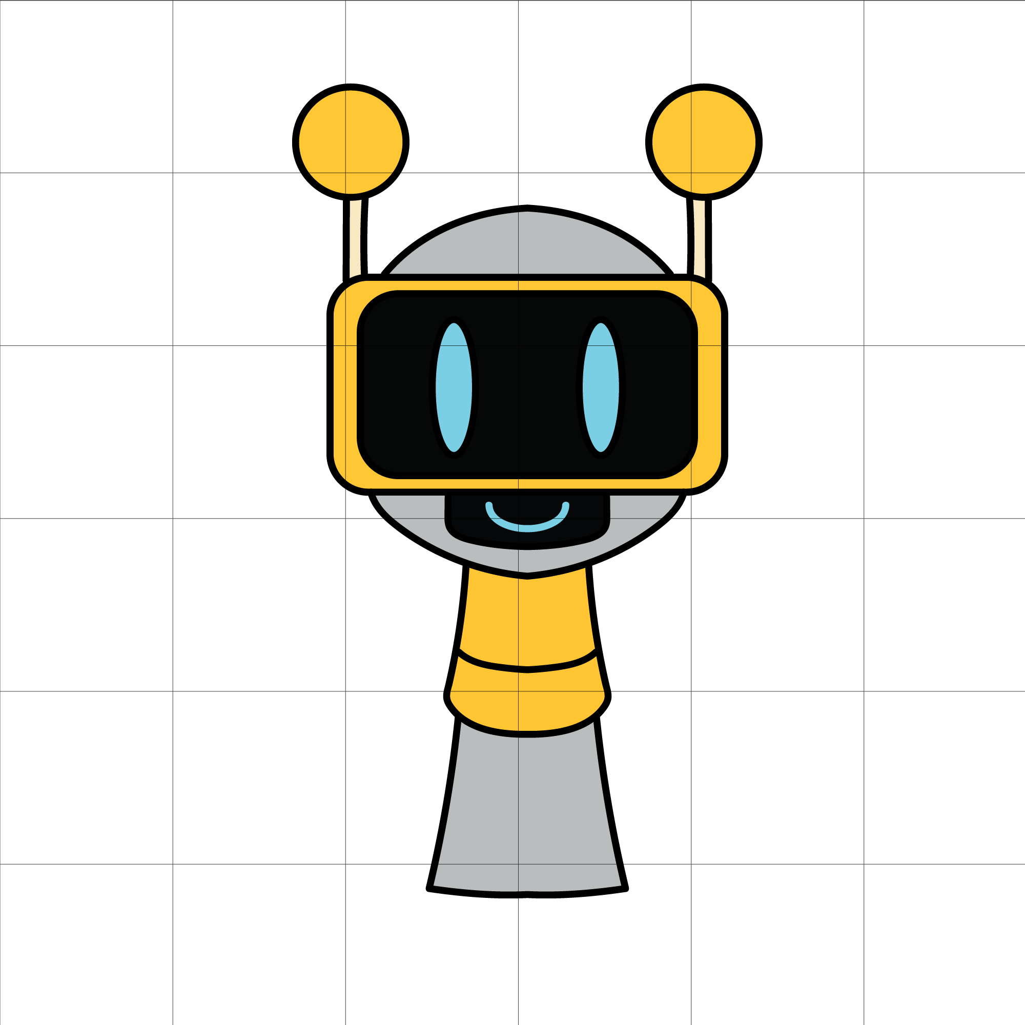 Sprunki, SVG PNG,Ink Fun bot coloring page Printable for Bir | Inspire ...