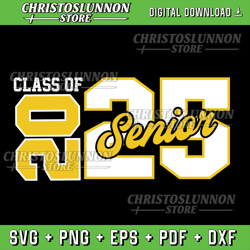 Class of 2025 Senior 2025 Graduation 2025 Back To School Svg | Inspire ...