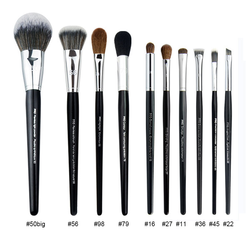Professional Foundation Makeup Brushes Set, High Quality Pro Make Up Brush Kit for Liquid, Powder, Eyeshadow, Concealer