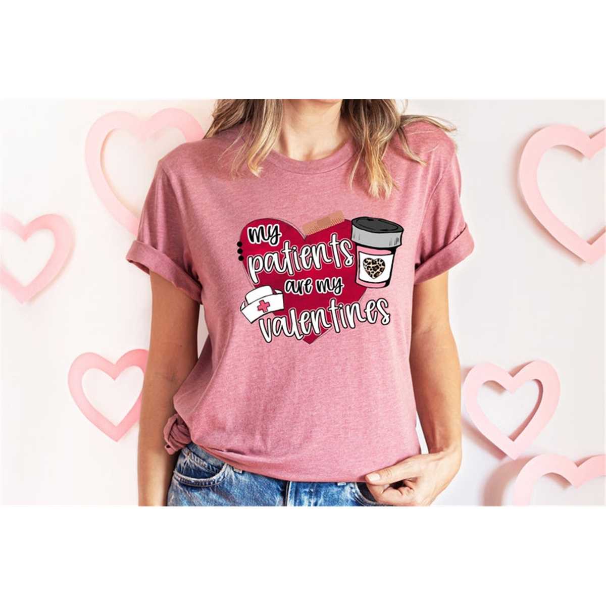 Nurse Valentines Day Shirt My Patients Are My Valentines | Inspire Uplift