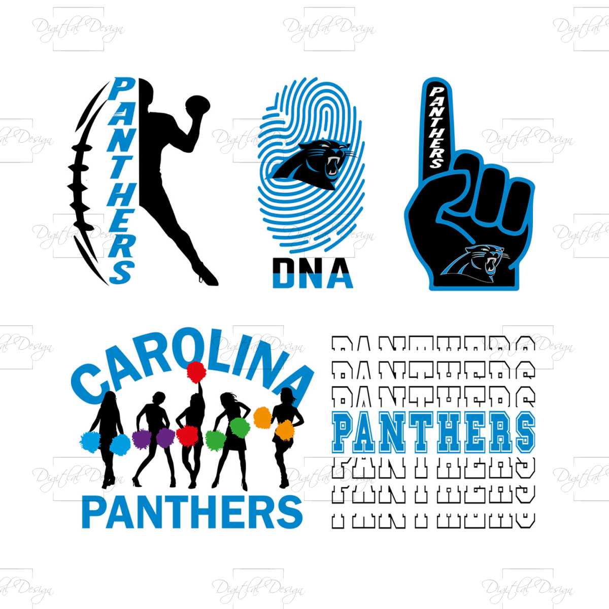 Carolina Panthers Svg Bundle,Sport Svg, Carolina Panthers Sv | Inspire ...