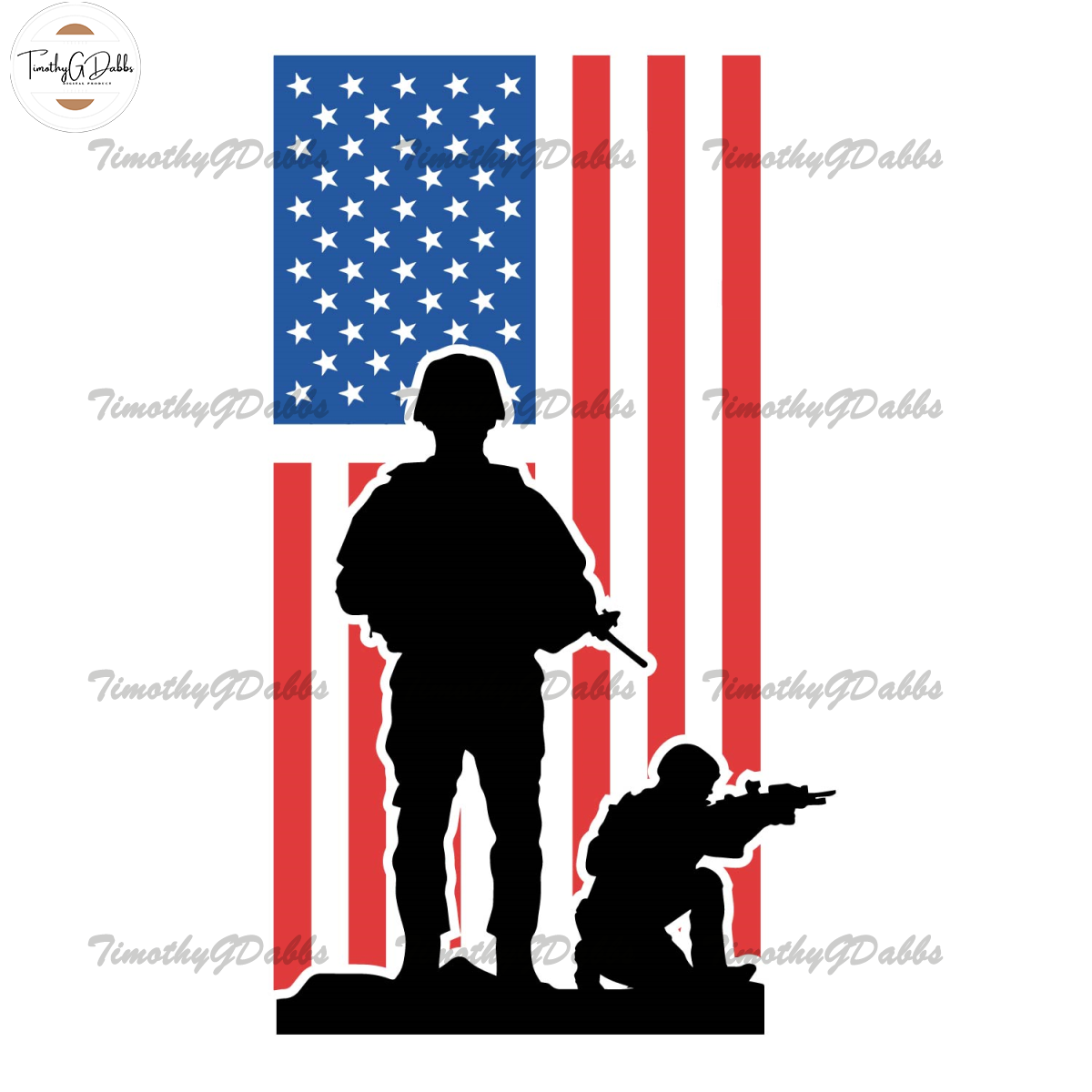 US Soldier SVG, American Flag SVG, US Army SVG | Inspire Uplift