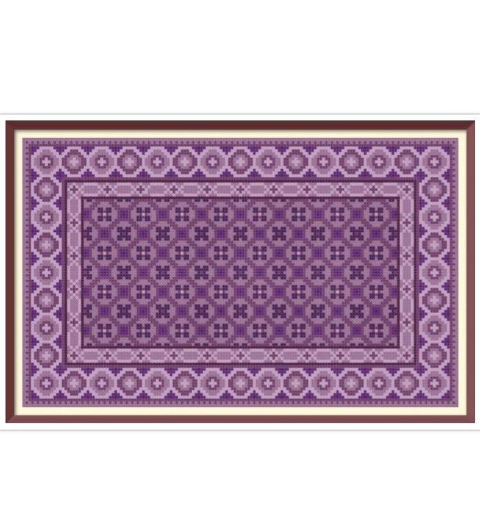 Barbie Rug - Cross Stitch Pattern - PDF Making Miniature Ori - Inspire ...